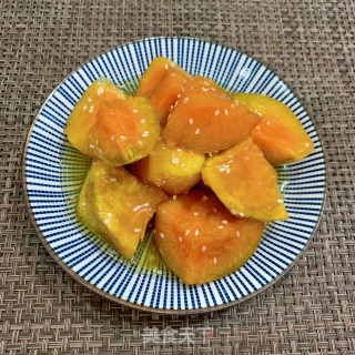 糕烧番薯的做法步骤：9