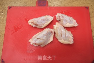 空气炸鸡翅&薯条的做法步骤：2