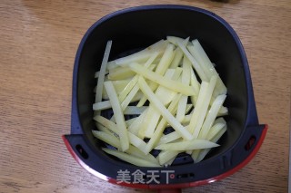 空气炸鸡翅&薯条的做法步骤：14
