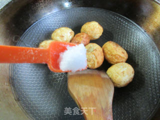 酸梅汤炸蛋的做法步骤：4