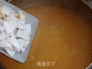 大雁蛋南瓜双米粥的做法步骤：12