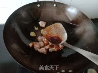 砂锅毛豆猪肉的做法步骤：8