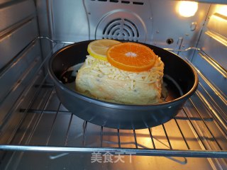 香橙奶烙烤吐司的做法步骤：9