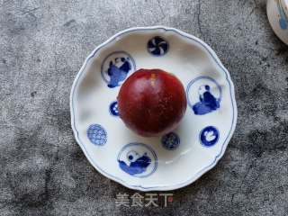 油桃麦片拌酸奶的做法步骤：1