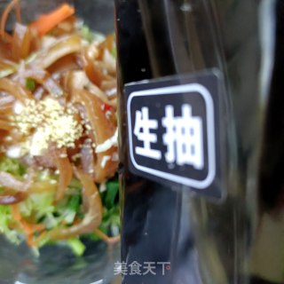 包菜拌猪皮的做法步骤：13