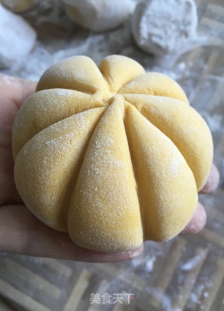 南瓜馒头的做法步骤：8