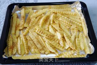 烤薯条的做法步骤：5