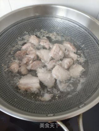 贵妃肉山药汤的做法步骤：8