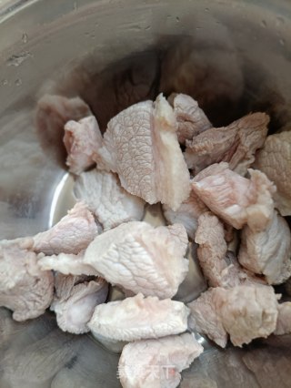 贵妃肉山药汤的做法步骤：9