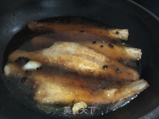 红烧鳎目鱼的做法步骤：9