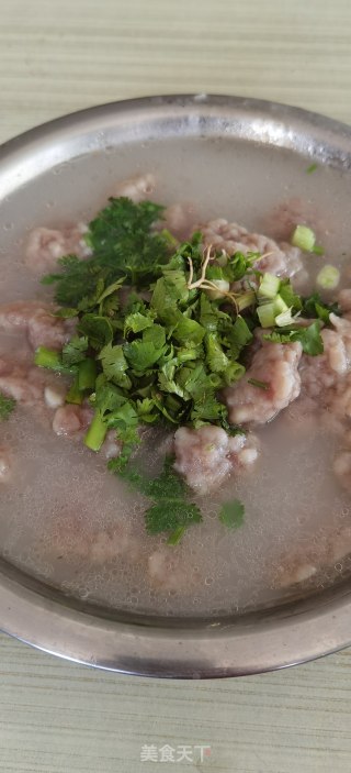 牛肉丸子的做法步骤：6