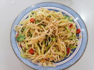 香辣鸡丝的做法步骤：8