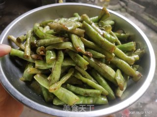 清炒豆角的做法步骤：4