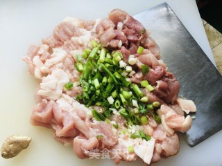 大肉西葫芦水饺的做法步骤：2