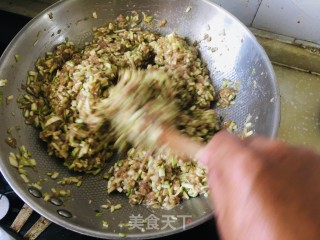 大肉西葫芦水饺的做法步骤：9