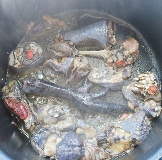 乌鸡菌菇汤的做法步骤：3