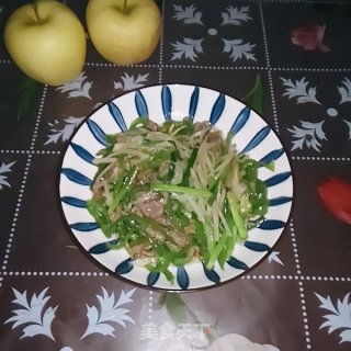 时蔬炒肉的做法步骤：11