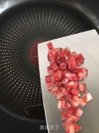 粒粒炒饭饭的做法步骤：6
