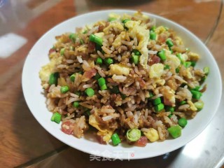 粒粒炒饭饭的做法步骤：10