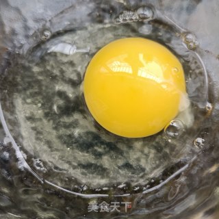 茼蒿叶子拌鸡蛋的做法步骤：6