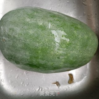 虾丸冬瓜汤的做法步骤：1
