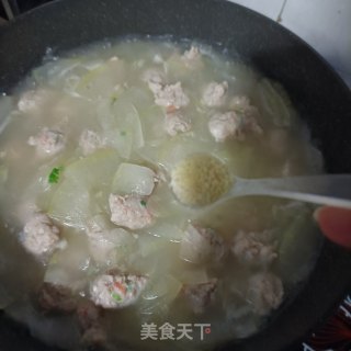 虾丸冬瓜汤的做法步骤：18