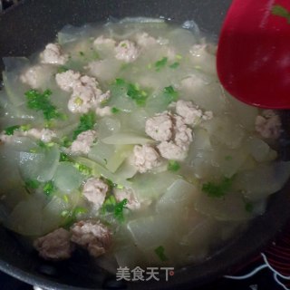 虾丸冬瓜汤的做法步骤：20
