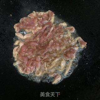 茭白炒里脊肉的做法步骤：5