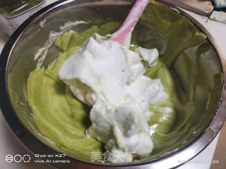 抹茶蛋糕卷的做法步骤：7