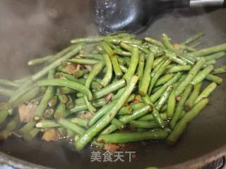 肉片炒豆角的做法步骤：7