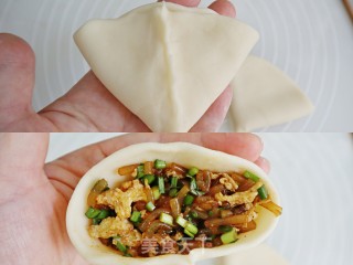 河南端午美食之炸菜角（面皮不硬有技巧）的做法步骤：12