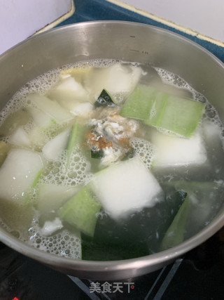 咸蛋冬瓜汤的做法步骤：6