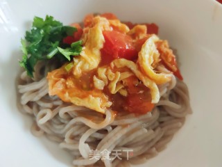 荞麦西红柿鸡蛋面的做法步骤：15