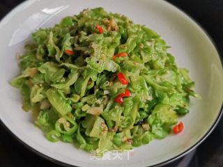 青椒炒苦瓜的做法步骤：8