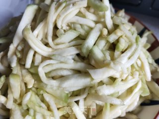 虾仁炒茄丝的做法步骤：3
