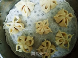 花朵馒头的做法步骤：14