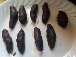 豆沙碱水粽的做法步骤：7