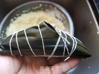 豆沙碱水粽的做法步骤：18
