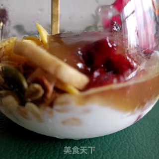 果酱麦片拌酸奶的做法步骤：9
