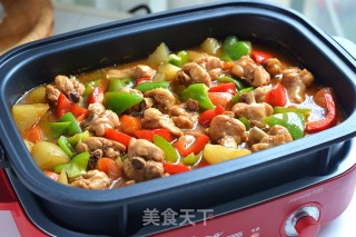 嫩滑味美的黄焖鸡的做法步骤：12