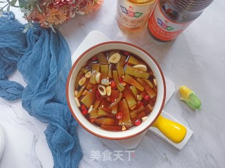 清脆爽口的腌莴笋的做法步骤：15