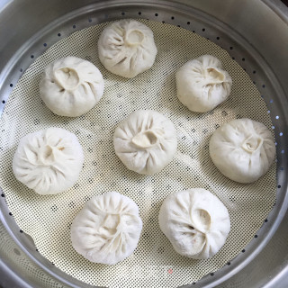 小葱南瓜包的做法步骤：9