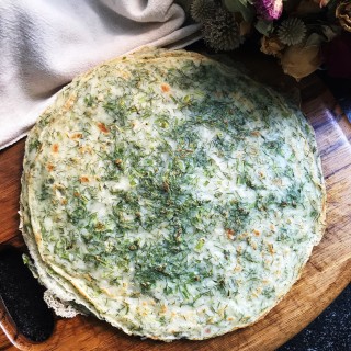 茴香煎饼的做法步骤：10