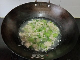 丝瓜鸡蛋汤的做法步骤：7