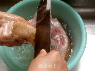 马兰干烧肉的做法步骤：4