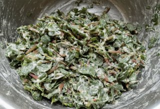 葱油马齿苋窝窝的做法步骤：13