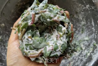 葱油马齿苋窝窝的做法步骤：15