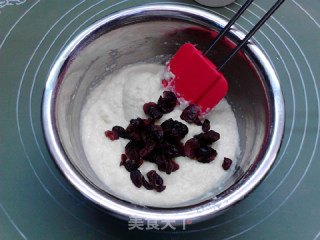 蔓越莓浓郁椰香饼的做法步骤：7