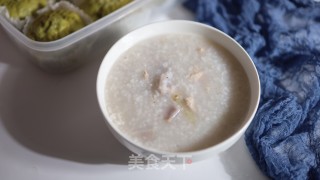 鸡肉芋头粥的做法步骤：4