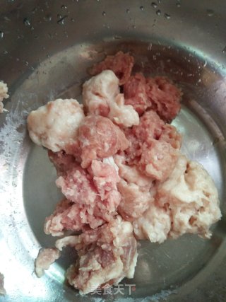 萝卜猪肉馅蒸饺的做法步骤：3